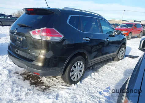 2016 Nissan Rogue S from USA, damaged, VIN KNMAT2MV3GP728751